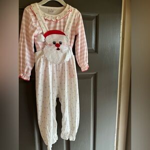 Santa Boutique Overall Set